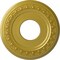 Ekena Millwork Jackson Ceiling Medallion (Fits Canopies up to 7 3/8"), 12 1/4"OD x 4"ID x 1 1/8"P, Rich Gold CM12JARGS - alternate 1